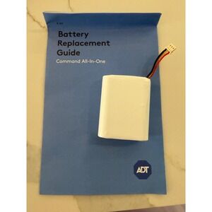ADT Command All-In-One Battery Replacement 300-10186 3.6V 7500mAh Li-ion Pack